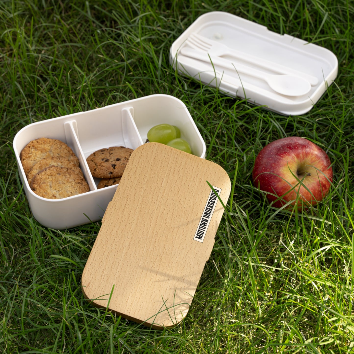 Wooden Style Bento Lunch Box