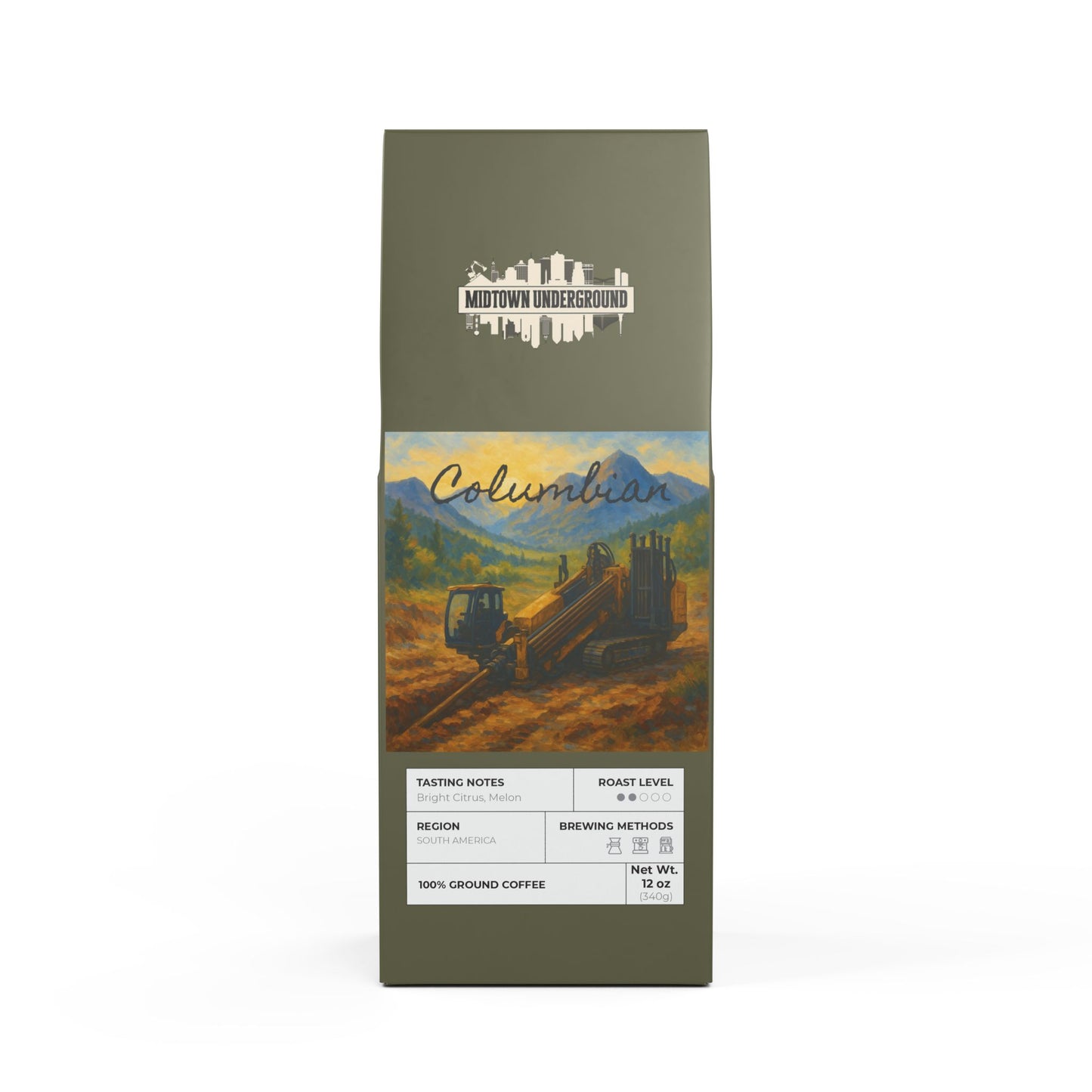 Midtown Underground Colombia Coffee