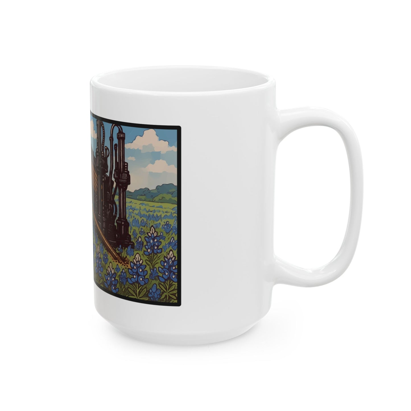 Ennis, TX Ceramic Mug