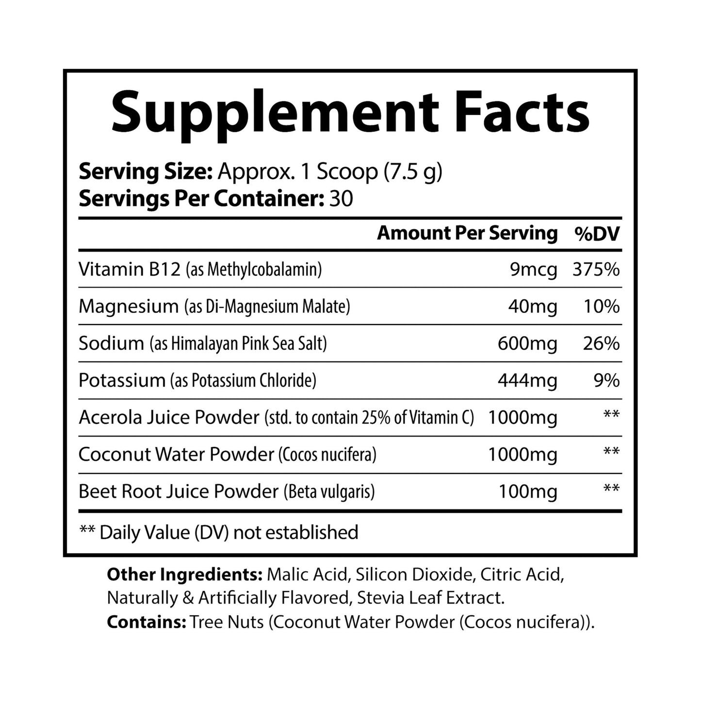 Bore-illa ION + Select Electrolyte Supplement (225g, 7.9oz)