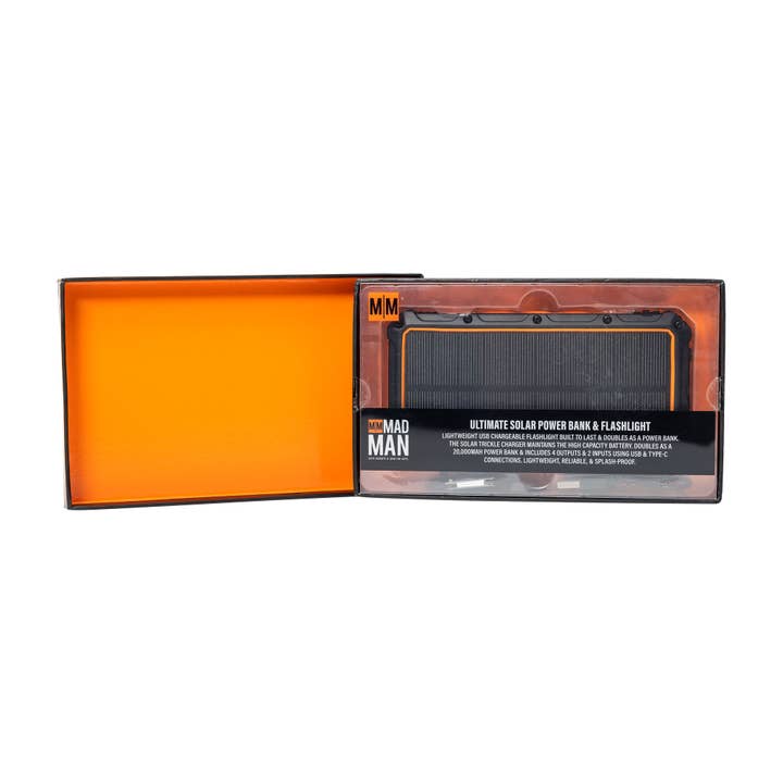 Wholesale Ultimate Solar Power Bank & Flashlight