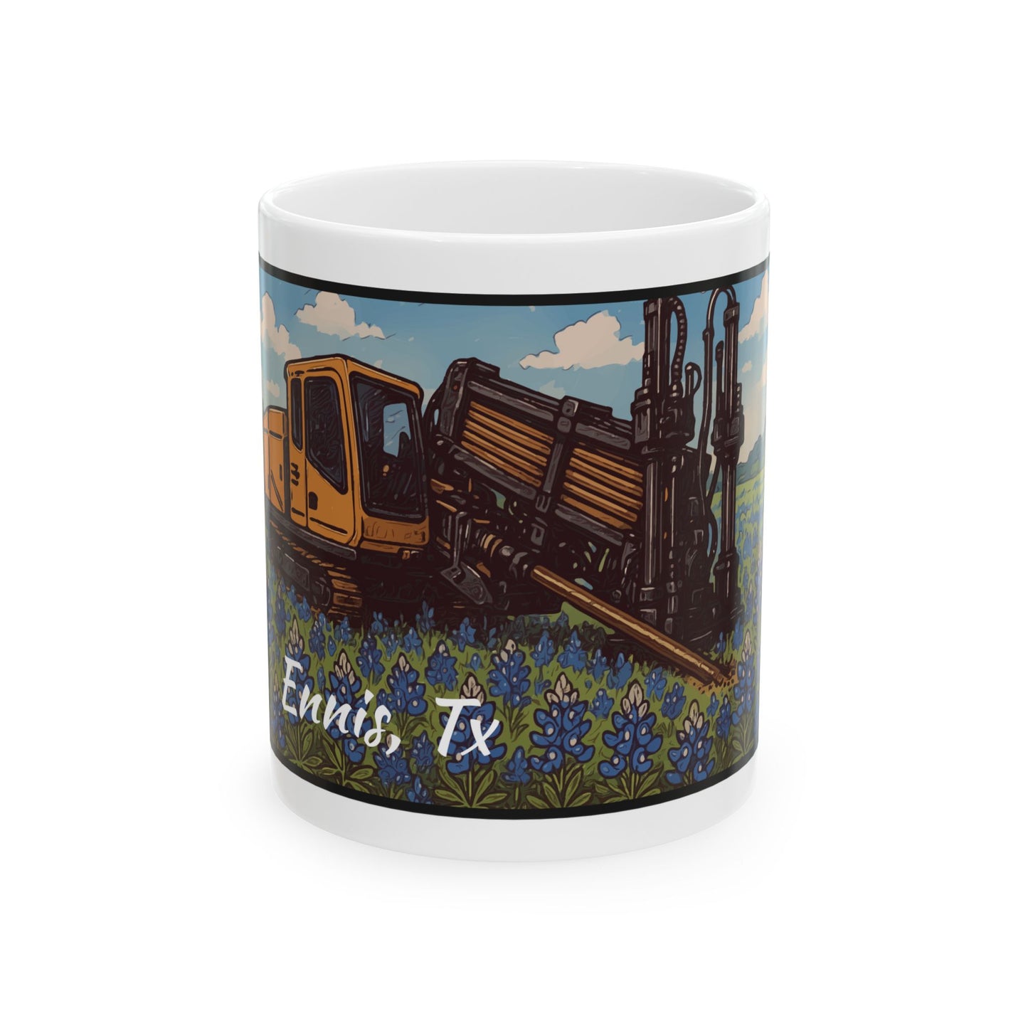 Ennis, TX Ceramic Mug