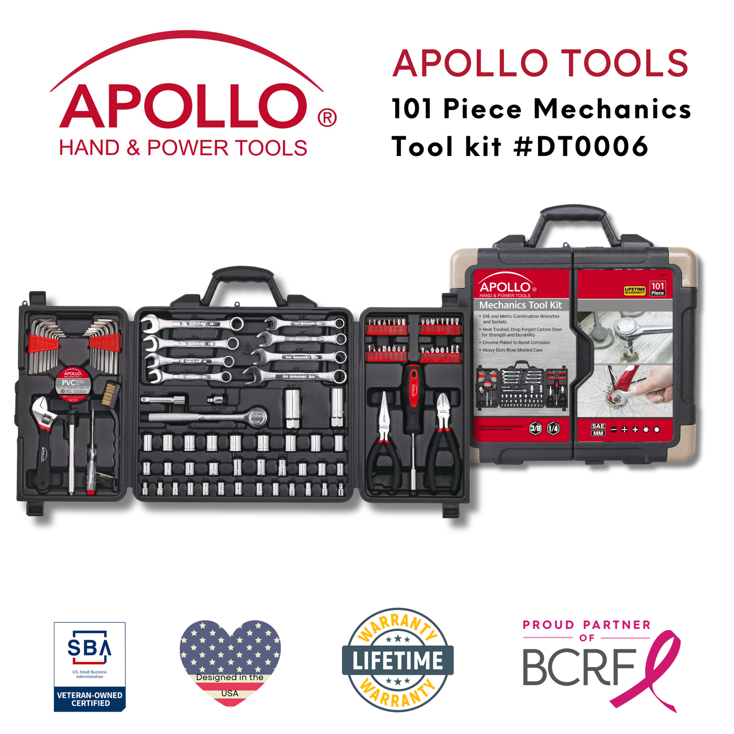 Wholesale 101 Piece Mechanic Tool Set