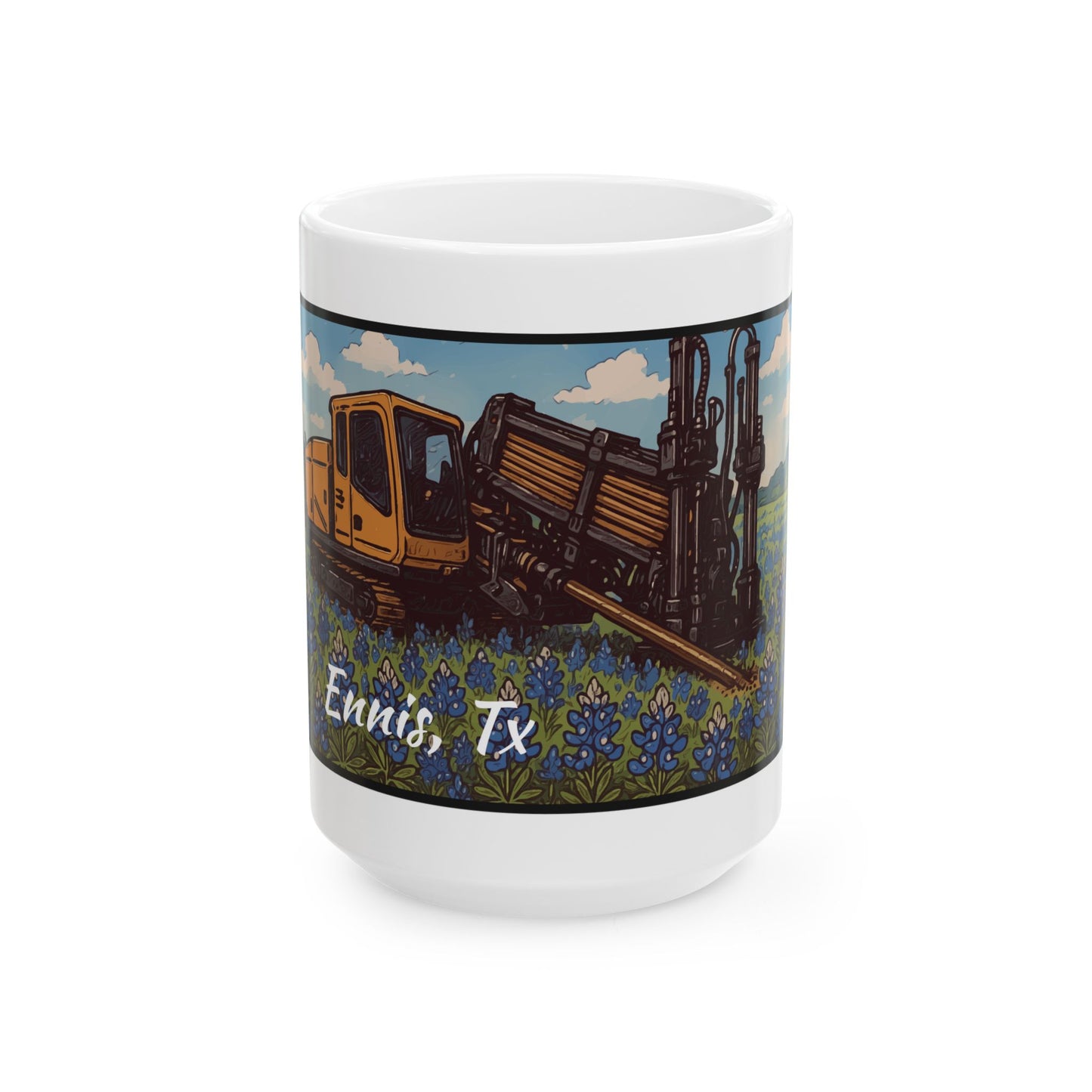 Ennis, TX Ceramic Mug