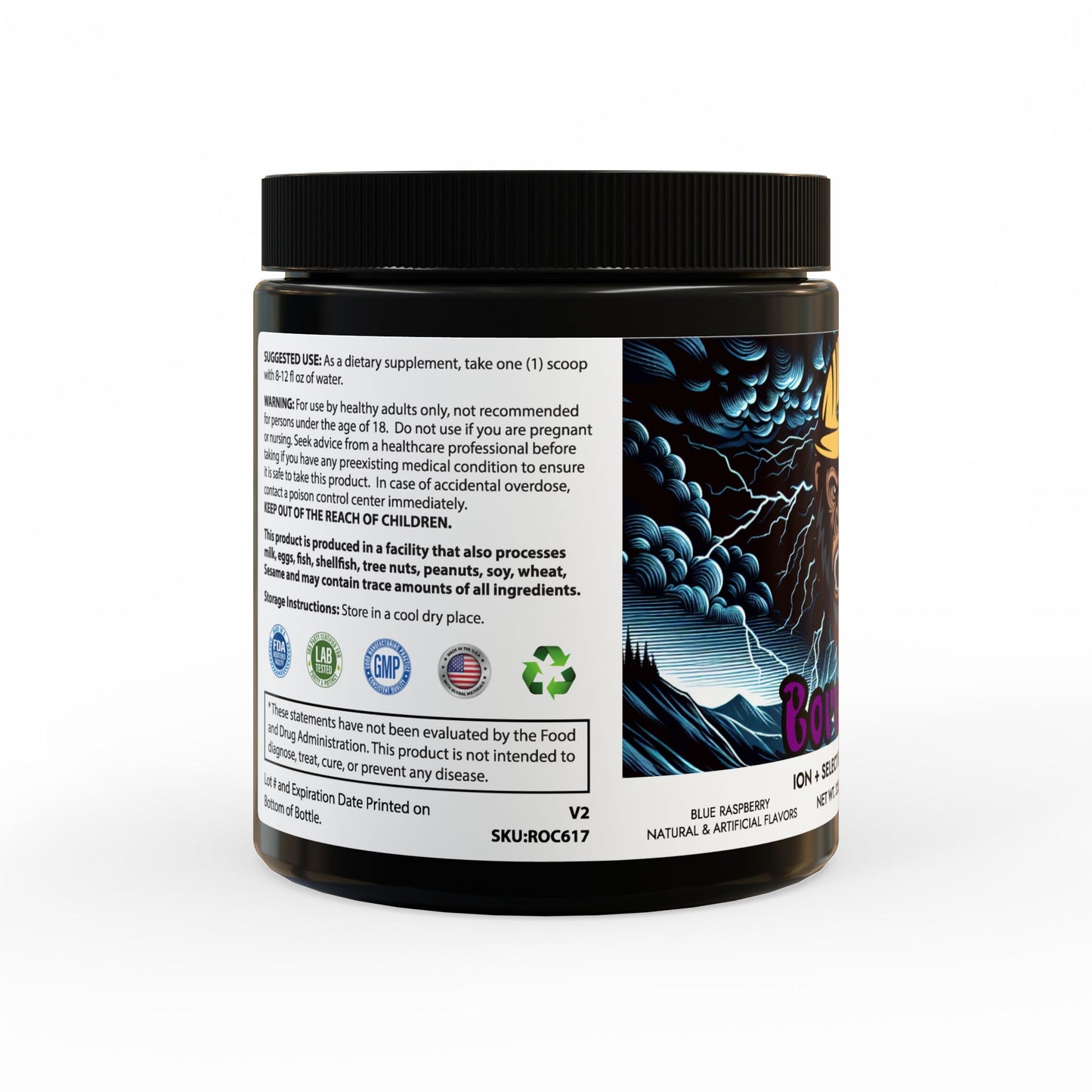 Bore-illa ION + Select Electrolyte Supplement (225g, 7.9oz)