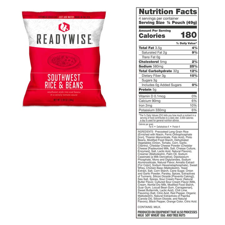 Wholesale 64 Piece Survival Back Pack (Red)