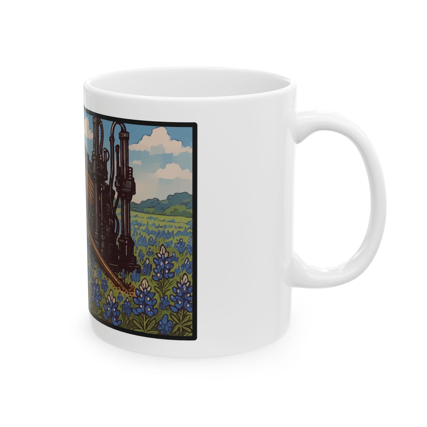 Ennis, TX Ceramic Mug
