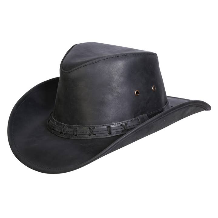 Wholesale High Sierra Leather Cowboy Hat