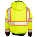 Kishigo, Premium Brilliant Series, Lime, Class 3 Bomber Jacket