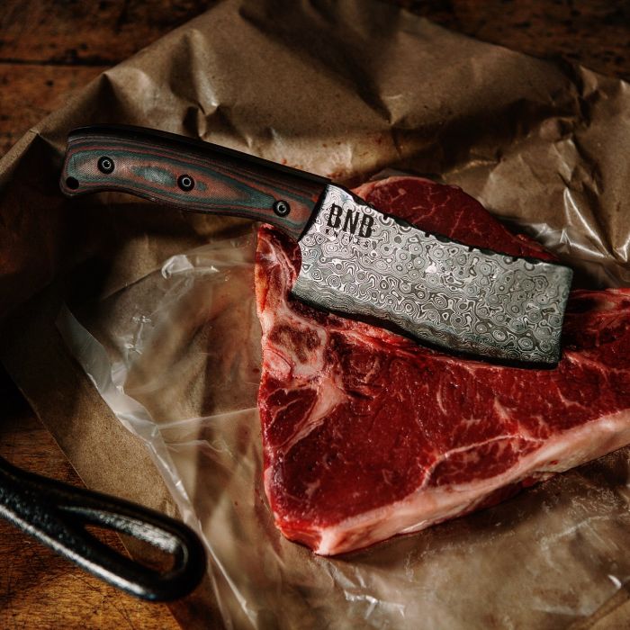 Damascus Cleaver