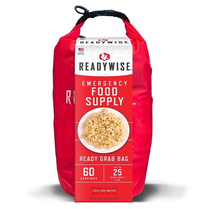 Wholesale 7 Day Emergency Dry Bag 60 Servings Breakfast and Entrée Gra