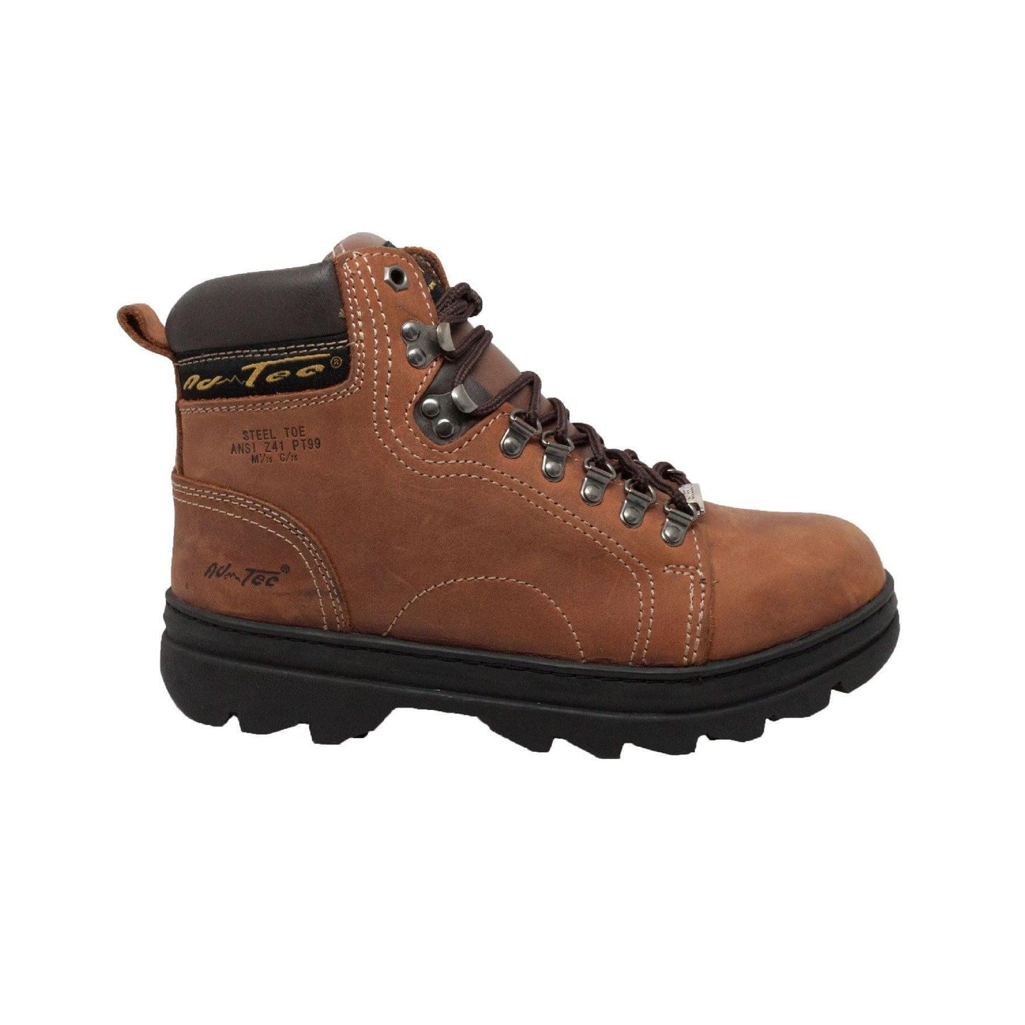 Men's 6" Steel Toe Hiker Brown