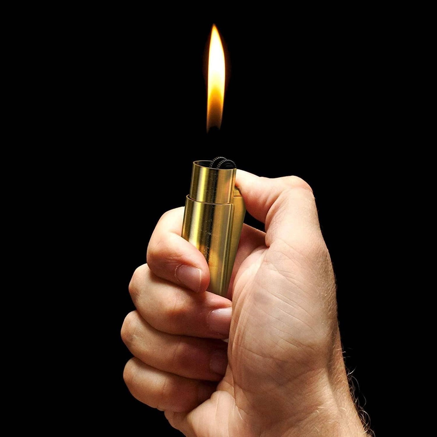 Wholesale 50 Cal BMG Refillable Lighter - Solid Brass