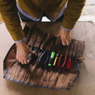 Wholesale The Orville Waxed Canvas Tool Roll