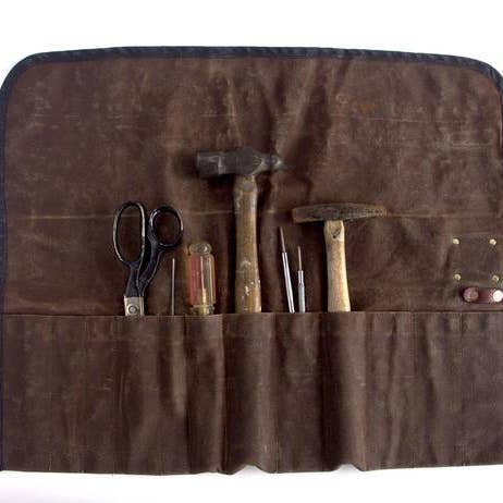 Wholesale The Orville Waxed Canvas Tool Roll