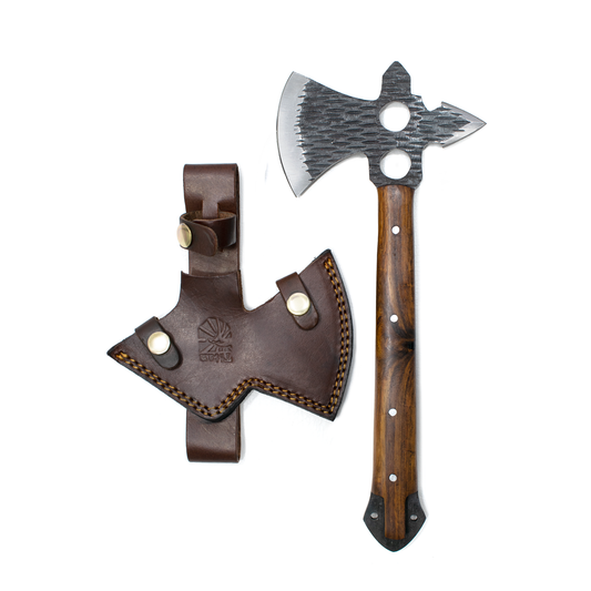 Hand Forged Carbon Tomahawk BY TITAN TC-020