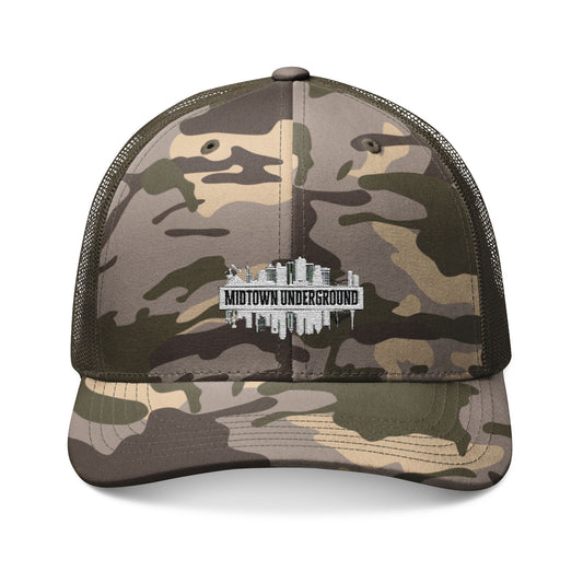 Logo Camo Trucker Hat