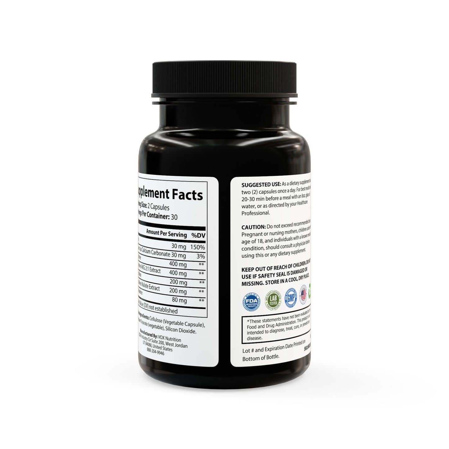 Rodzilla L-Arginine Supplement (60 Capsules)