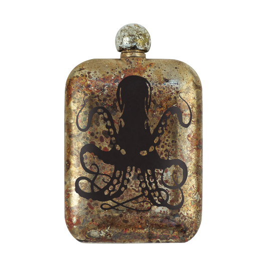 WHOLESALE SEAMONSTER WHISKEY FLASK