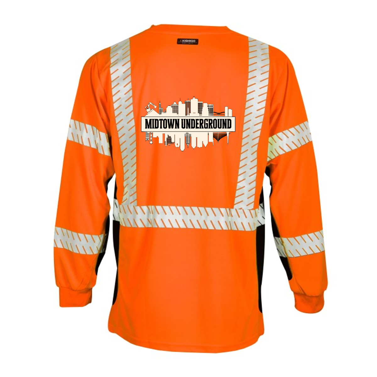 Kishigo® Premium Black Series Long Sleeve Class 3 T-Shirt