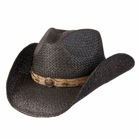 Wholesale Country Western Raffia Cowboy Hat