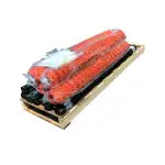 Standard Duty Fencing Kits Complete 500' Orange Standard Construction Fence Kit (Fence, Posts & Zip Ties)